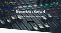 Desktop Screenshot of koryland.com