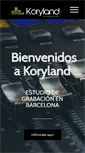 Mobile Screenshot of koryland.com